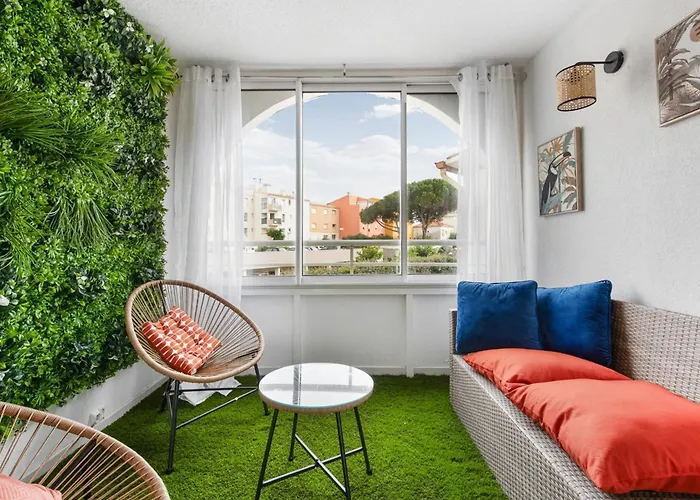 Apartman Marina Bay Modern 100m From La Conque *